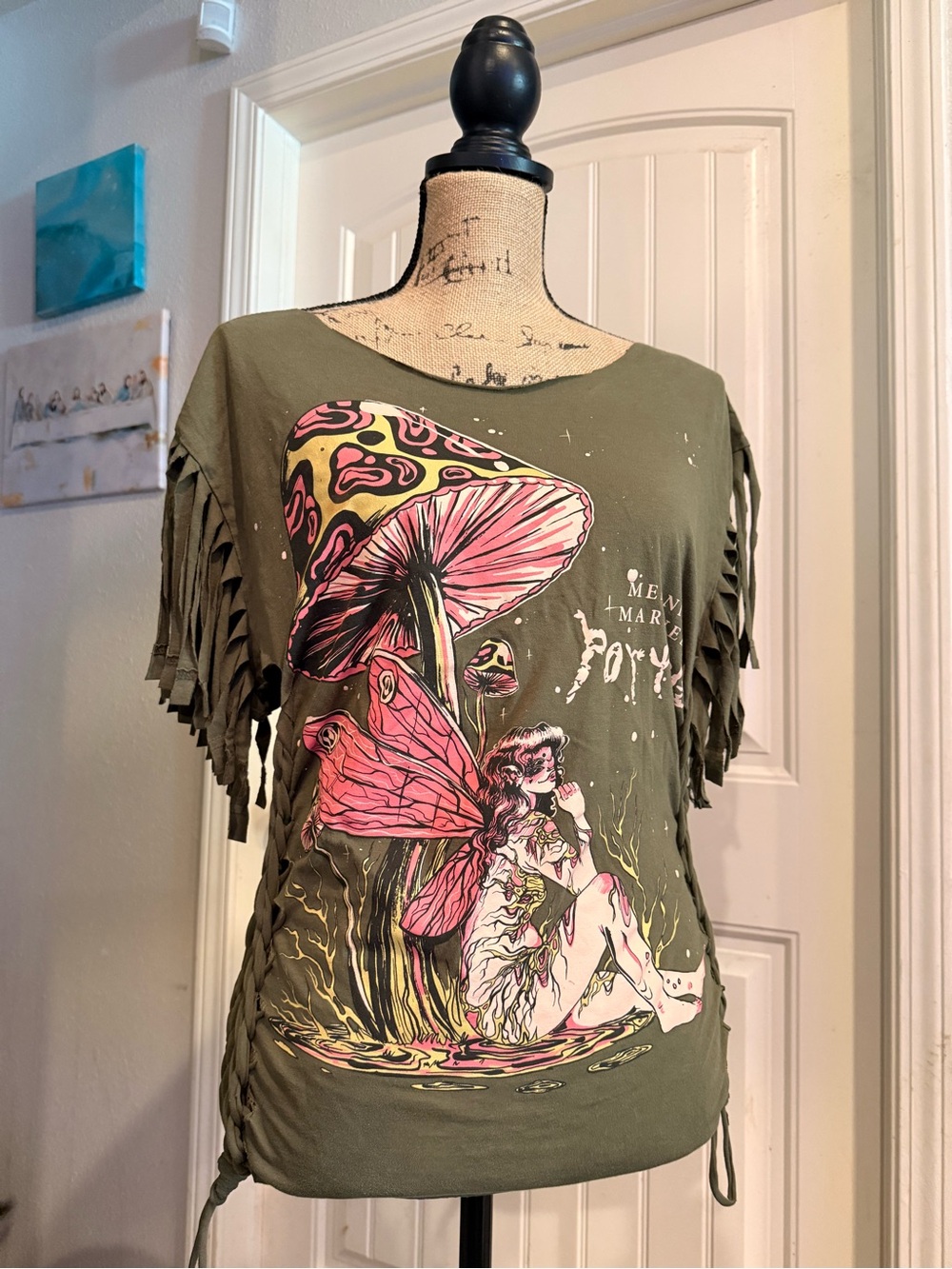Melanie Martinez Portals Fringe Top – Size Medium